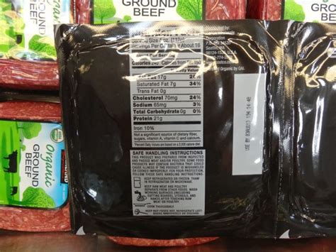 Kirkland Signature Organic Ground Beef