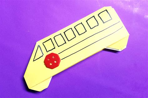 Origami Bus Make A Folded Paper School Bus Craft Moms And Crafters