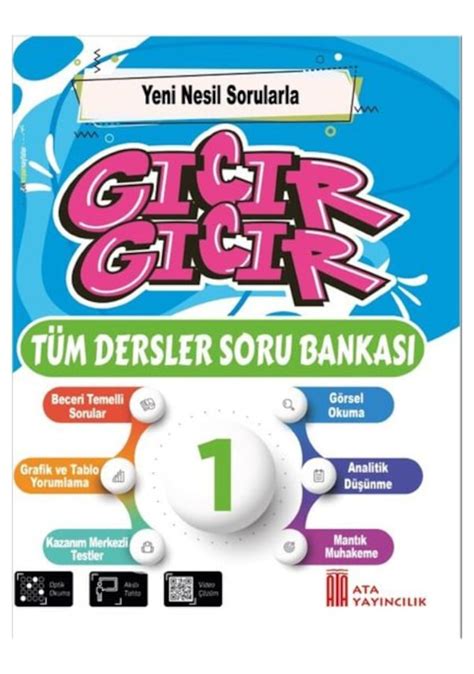 1 Sınıf Gıcır Gıcır Tüm Dersler Soru Bankası Fiyatları ve Özellikleri