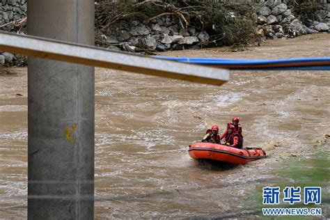 瞰现场 陕西柞水高速公路桥梁垮塌灾害搜救救援持续进行 新华网