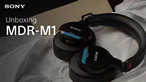 Unboxing Auriculares De Estudio Sony Mdr M Youtube