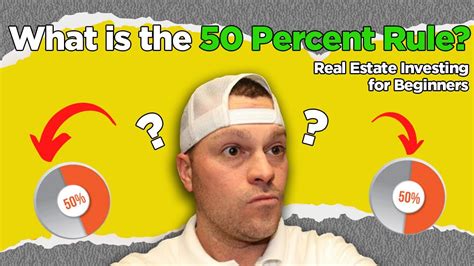 What Is The 50 Rule Real Estate Investing For Beginners Youtube