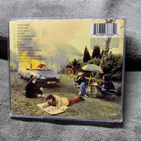 The Verve This Is Music The Singles 1992 1998 Cd Album Vgc