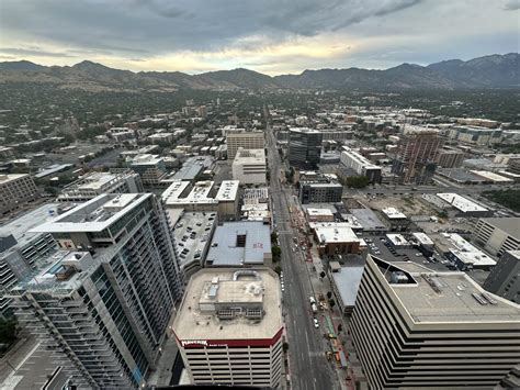 See From The Top Of Astra Tower Utah S Tallest Building