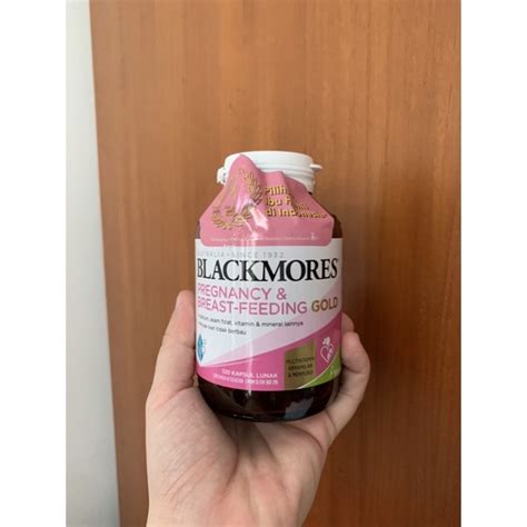 Jual Blackmores Pregnancy And Breastfeeding Gold Vitamin Supplement