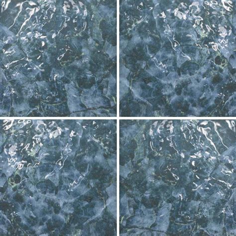 Indigo Blue 6 X 6 Glossy Porcelain Pool Tile Aquatiles