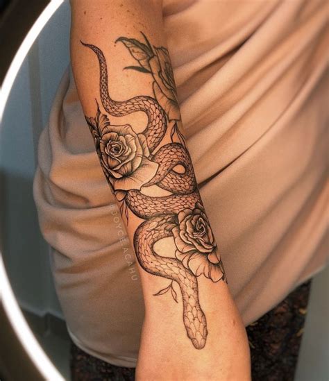 Pin By Yoga With Kay On Tattoo Inspo Arm Tattoos Snake Around Arm