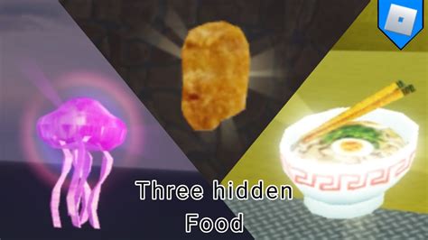 How To Get Nugget Jellyfish And Ramen Hidden Food In Untitled Sandbox