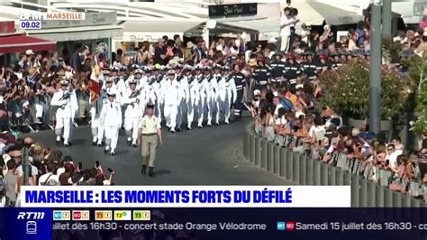 14 Juillet à Marseille les moments forts du défilé