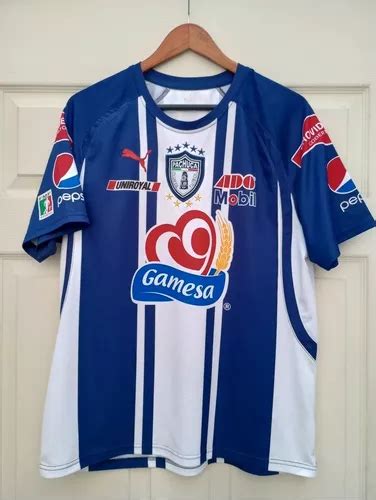 Jersey Pachuca Local Puma Azul Rojo M Xico Meses Sin Intereses