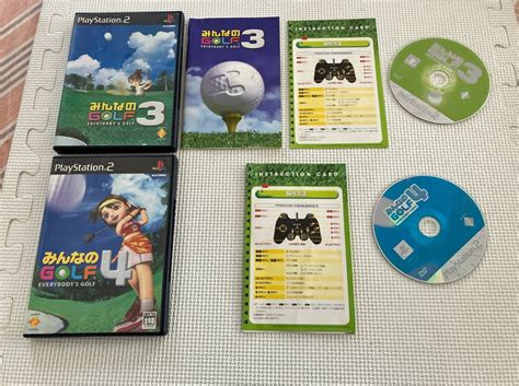 Yahooオークション 23 Ps2 1447 プレイステーション2 みんなのgolf3