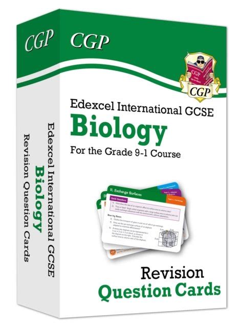 Edexcel International Gcse Biology Revision Question Cards