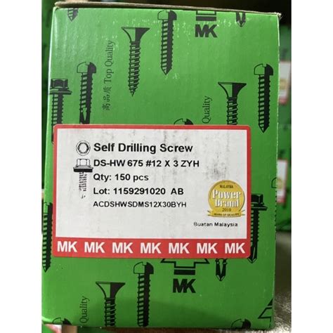 3 4 4 MK SELF DRILLING SCREW DS HW SCREW AWNING METAL DECK SKRU ATAP