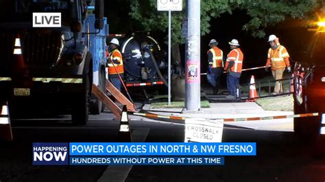 Hundreds Lose Power In Neighborhoods Across North Fresno Pgande Says