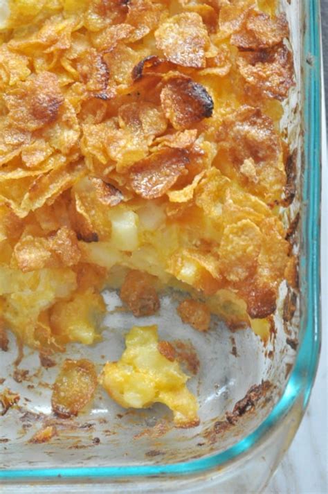 Corn Flakes Potato Casserole - Dining with Alice