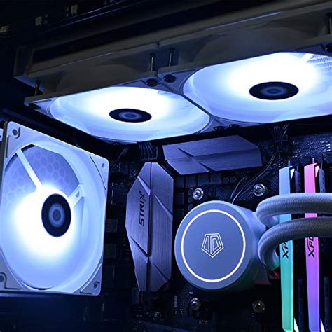 Id Cooling Auraflow X 240 Snow Cpu Water Cooler 12v Rgb Aio Cooler