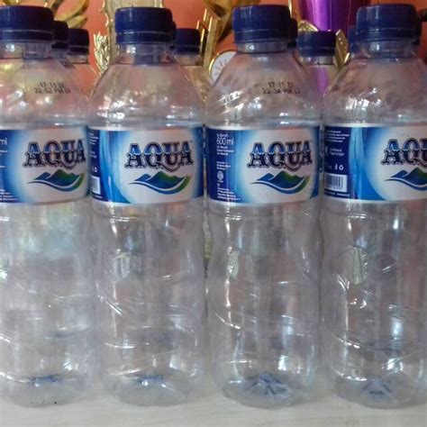 Jual Botol Plastik Bekas Aqua Botol Aqua Air Mineral 600ml Bekas