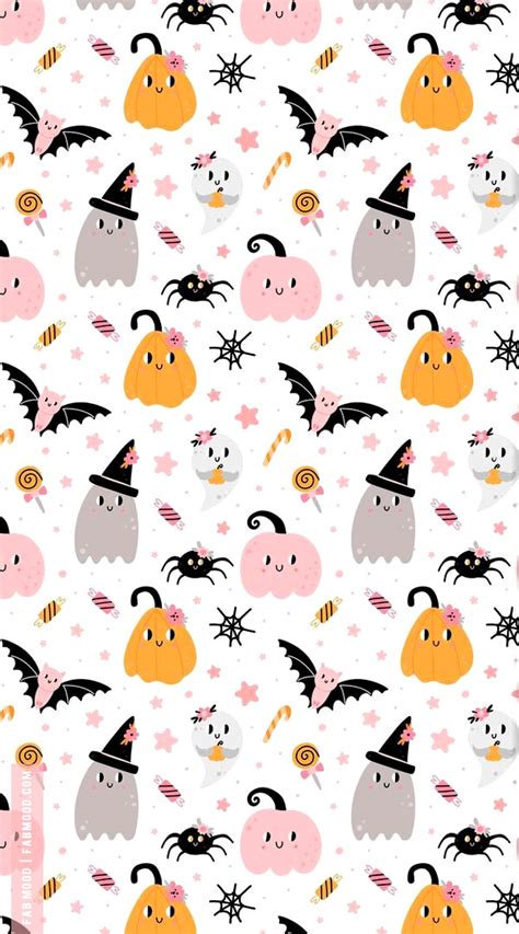 Spooktacular Halloween Wallpapers Good Ideas For Every Device Pink Bats And Pink Pumpkins 1