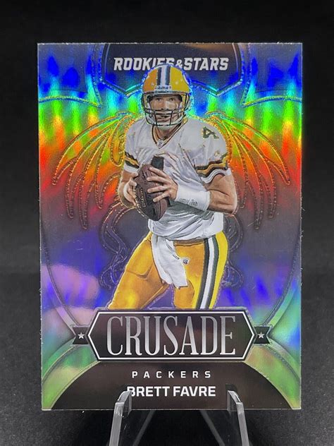 Rookies Stars Crusade Prizm Cr Brett Favre Crusade Gb