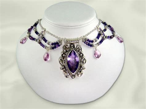 About Amethyst Jewelry: Amethyst Necklace