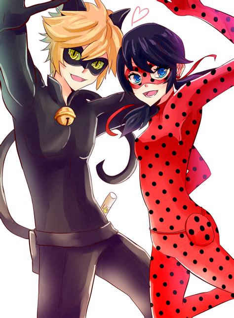 Vector Ladybug And Chat Noircat Noir By Kenma12 On Deviantart