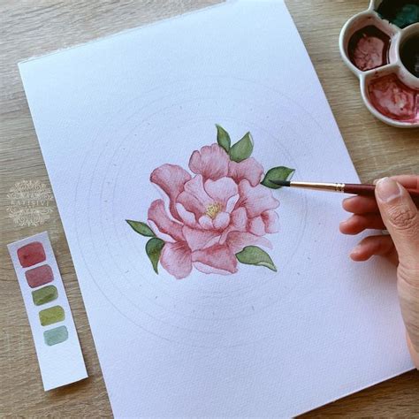 Kathy Mandala Artist On Instagram Hoy Quiero Mostrarles La Peonia