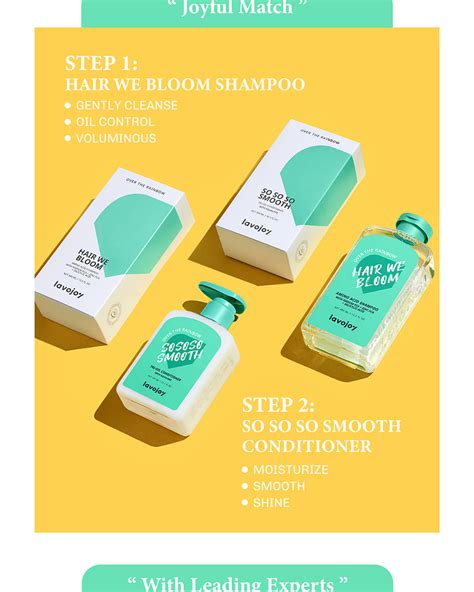 Bundle Deal Lavojoy Hair We Bloom Shampoo Over The Rainbow So So So