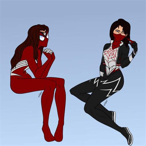 [fan Art] Silk And Ultimate Spider Woman By Aremseh1236 R Spiderwoman