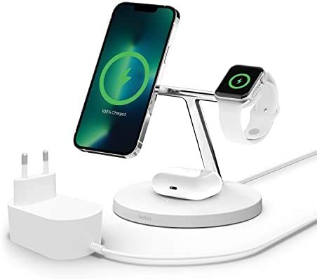 Belkin Boostcharge Pro Chargeur Sans Fil En Avec Magsafe Pour