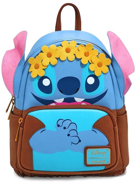 Loungefly Lilo et Stitch Disney Mini sac à dos Stitch Hippie