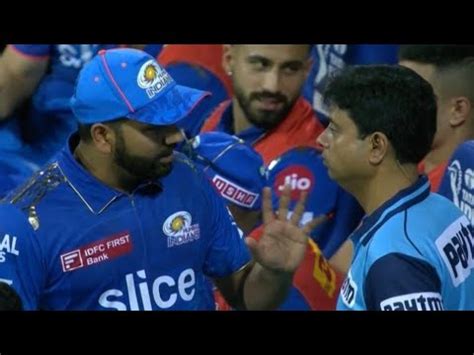 Rohit Sharma Angry On Umpire For No Ball Yashaswi Jaiswal Out Vs Mi