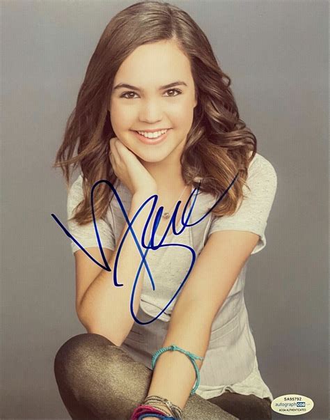 Bailee Madison Signed Autograph 8x10 Photo The Fosters Good Witch Acoa