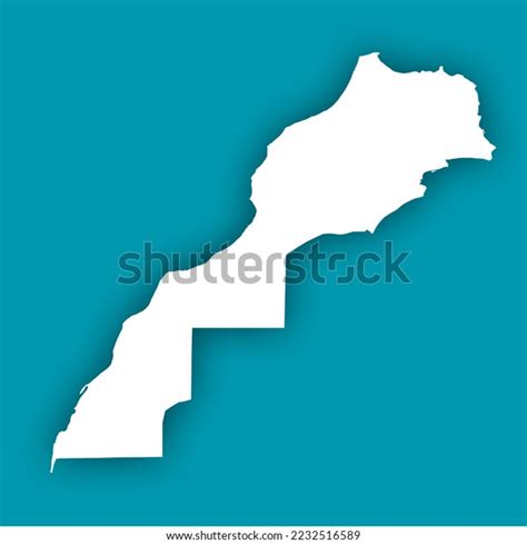 Morocco Country Map Image Morocco Stock Illustration 2232516589 ...