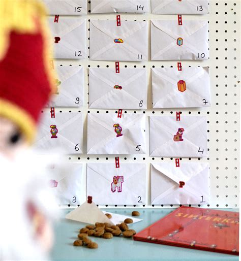 Diy Sinterklaas Aftelkalender De Baard Van Sinterklaas Bij Boef Mop