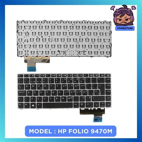 New For HP Elitebook Folio 9470 9470m 9480 9480M Keyboard NO Backlit