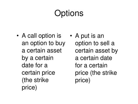 Ppt Mechanics Of Options Markets Powerpoint Presentation Free