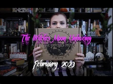 The Witches Moon Box February Unboxing Violet Prynne Youtube