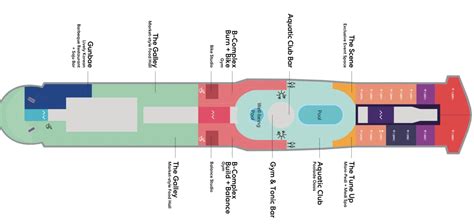 Scarlet Lady Cruise Ship Deck Plans CruiseBooking