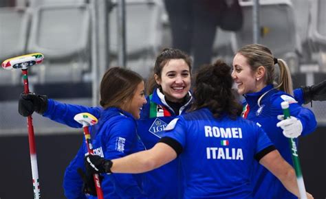 Calendario Italia Mondiali Curling Femminile Programma Orari E Tv