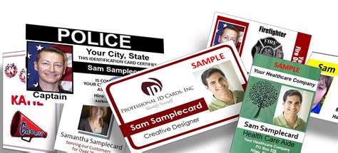 Custom Photo Identification Cards And Badges Professional Id Cards Inc