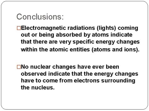 Unit 3 Electron Configurations Part B Bohrs Model