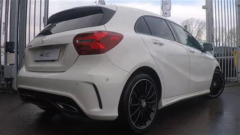 Mercedes A Class A200 D Amg Line Premium Finished In Cirrus White At Rix Motor Company Youtube