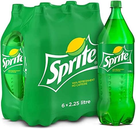 Sprite Regular Carbonated Soft Drink Plastic Bottles 6 X 2 25 Ltr Price In Saudi Arabia