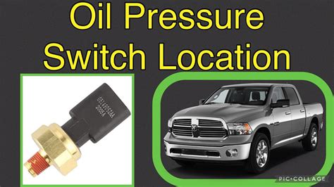 Dodge Ram Oil Pressure Sensor Location