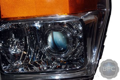 2010 Ford Super Chrome Square D2S HID Projector Retrofit Headlight