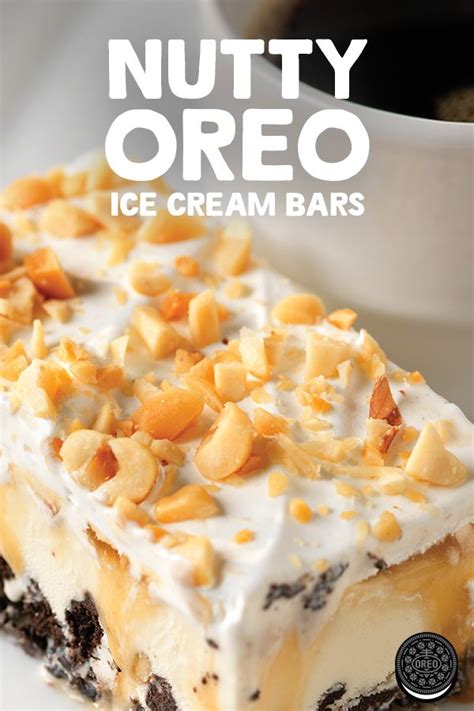 Try These Nutty Oreo Ice Cream Bars For Your Next Summertime Gathering