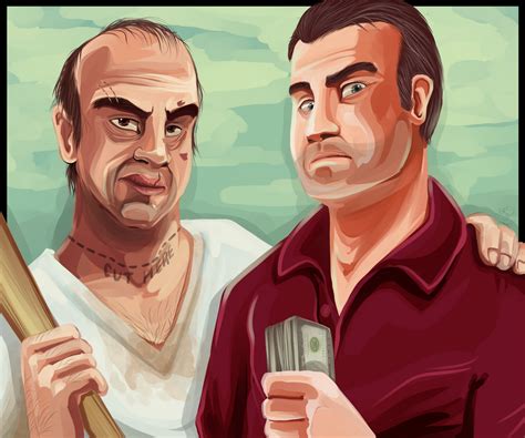 Trevor And Michael Gta Personal By Mysticsabreonic On Deviantart