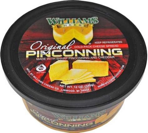 Williams Cheese Original Pinconning Cold Pack Cheese Spread 12 Oz Ralphs