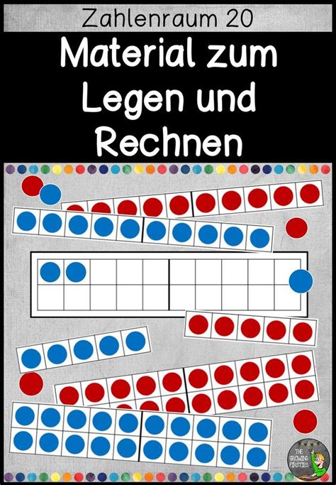 Legematerial Zum Mengendarstellen Und Rechnen Im Zr 20 Plättchen