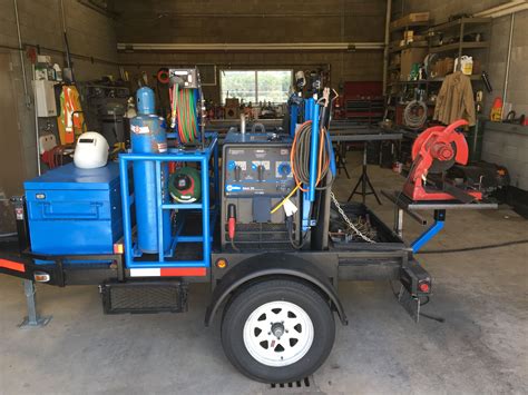 Homemade Welding Trailer Welding Trailer Welding Projects Welding Table